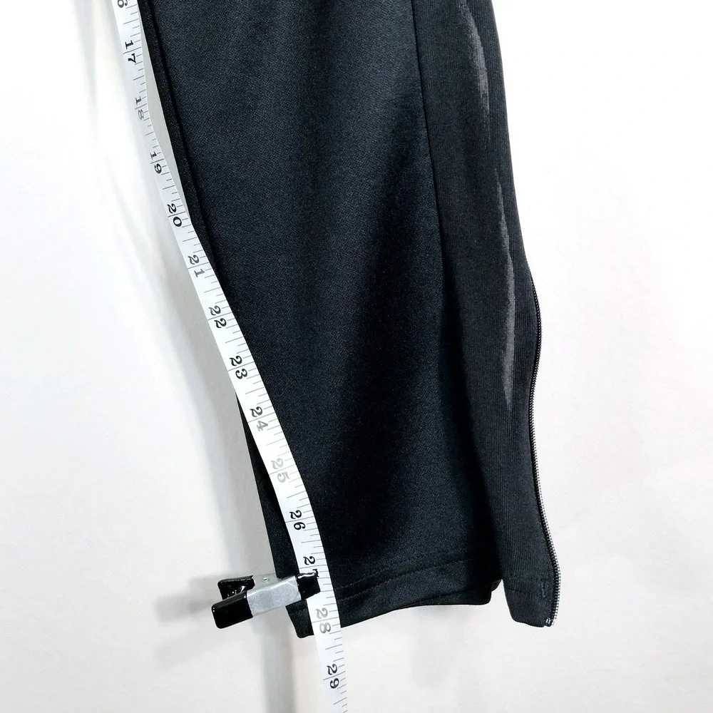 Adidas Youth Black Track Pants; Aeroready Primegreen Soccer Training Joggers